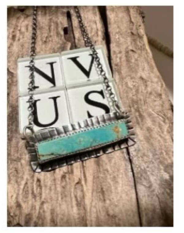 Turquoise & Tequila - Bar Necklace - 11/15